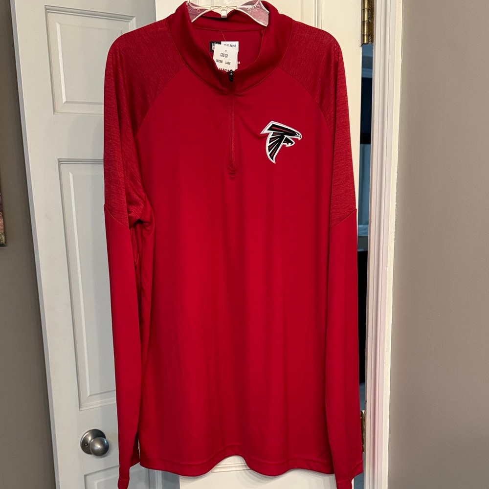 NFL Team Apparel Red Pullover